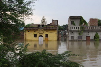 Flood in Vrindavan