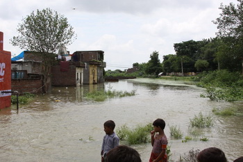 Flood in Vrindavan