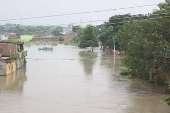 Flood in Vrindavan