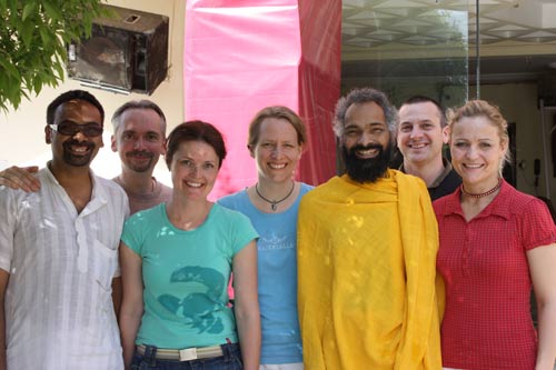 Friends at the Ashram