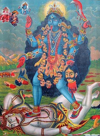 Hindu Goddess Kali