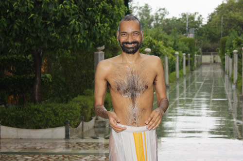 Enjoying the first Rain of the Season