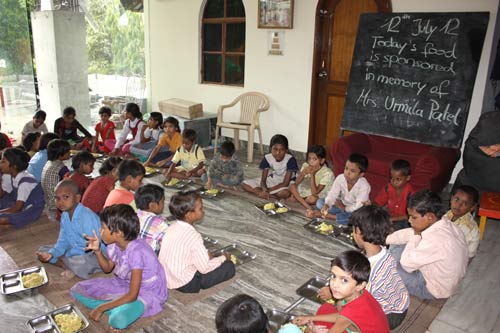 Children at Lunch