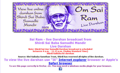 Advertisement for Online Blessings