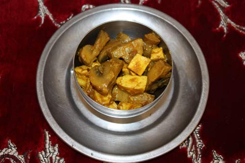 Mushroom Paneer