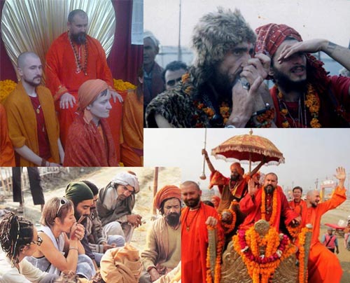 Foreigners on the Kumbh Mela
