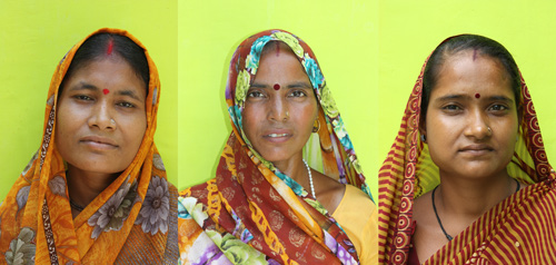 Indian women of the middle class