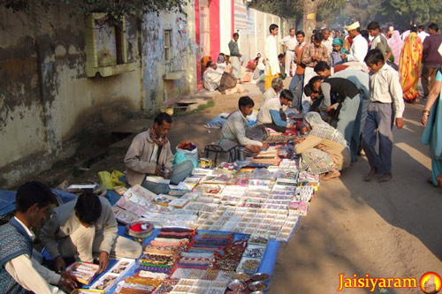 Market on the Streets of Vrindavan