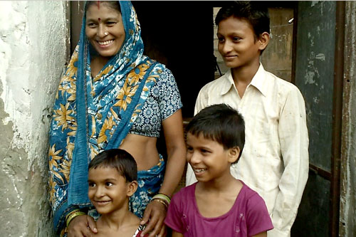 Vinita, Tejeswani and their Family