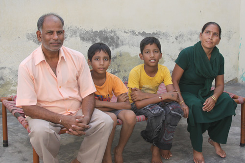 Abhishek, Varun and their Family