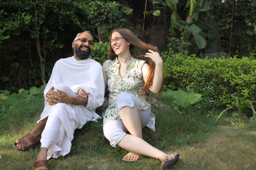 A happy intercultural Couple