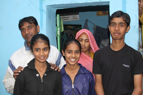 Nisha and her Family