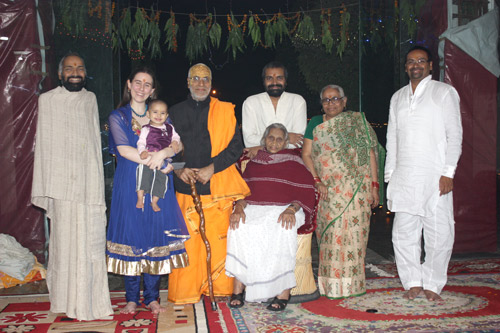 Last Family Photo with Ammaji