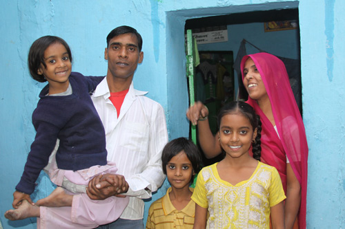 Anjali and her Family