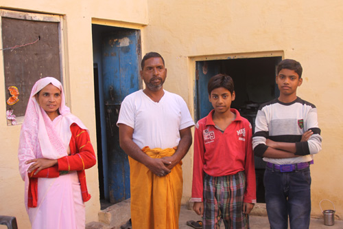 Rakesh and his Family