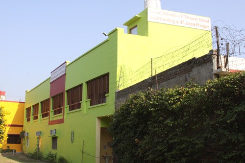 The finished School Building