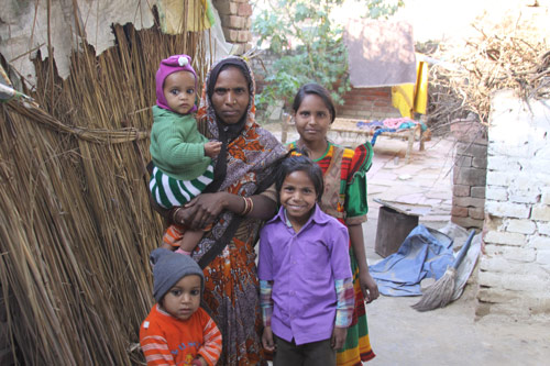 Shelly and her Family