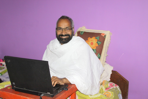 Swami Balendu after Surgery