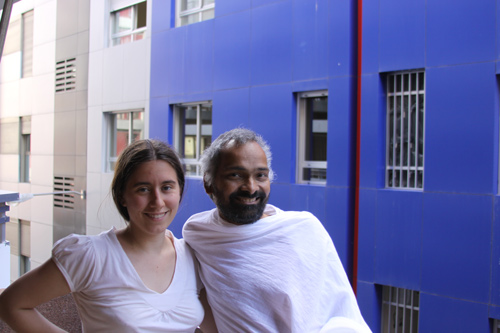Swami Balendu and Ramona