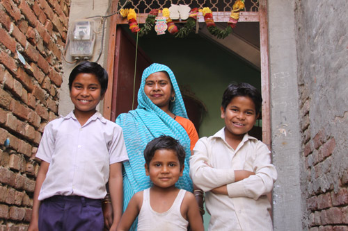 Vikrant and his Family