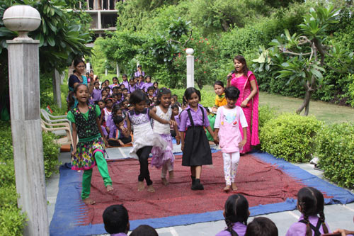 Children dancing