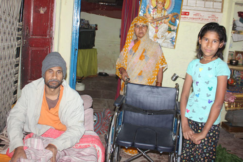 Anuradha and her Family