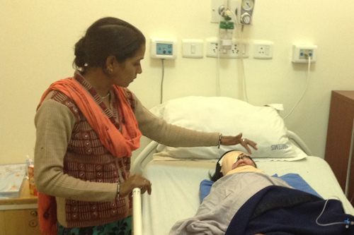 Monika and her Mother