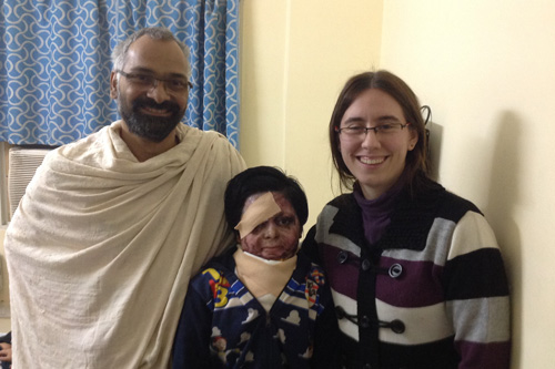 Swami Balendu, Monika and Ramona