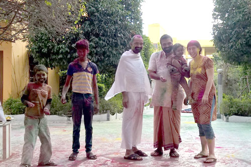 Holi in the Ashram