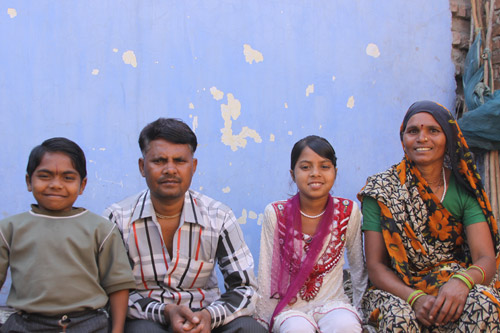 Arjun, his father, Khushboo and her mother