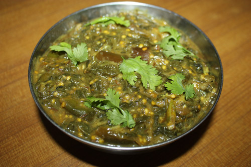 Baingan Palak