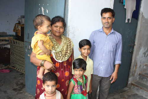 Gauri and her Family