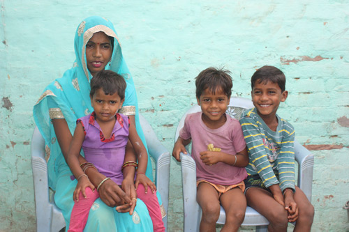 Ghanshyam and his Family