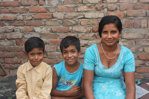 Govind, Yogesh and their mother