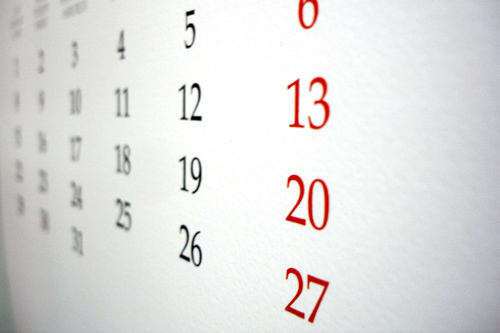 Menstruation Calendar