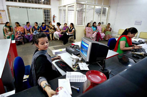 Working Women in Delhi