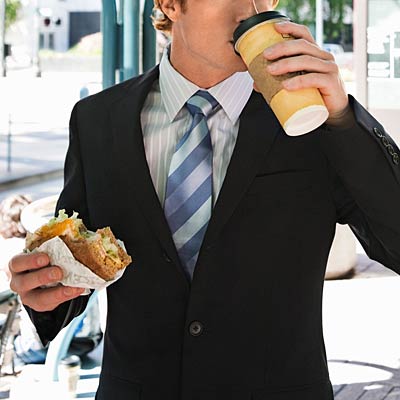 Eating while Walking