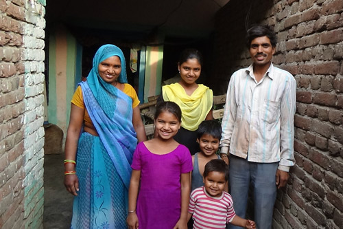 Hari Om and his Family
