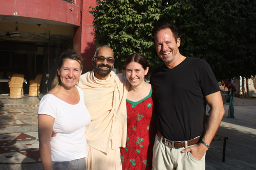 Swami Balendu, Ramona, Michael and Andrea