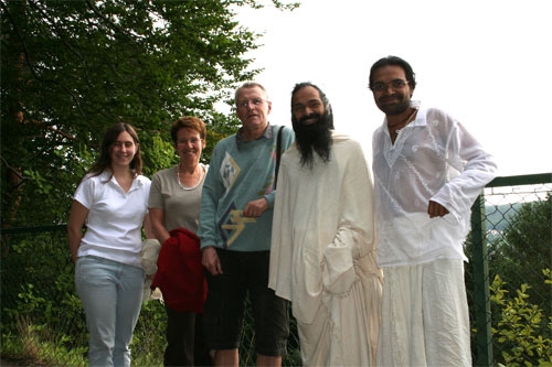 Swami Ji and Friends