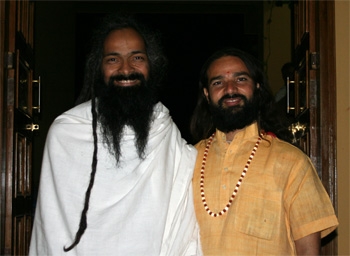 Swami Ji and Yogi Vishwketu