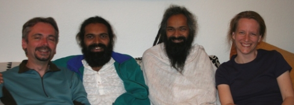 Swami ji & Yashendu 