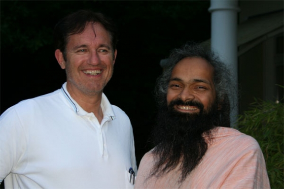Swami ji & Michael