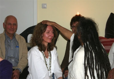 Darshan with Swami Ji
