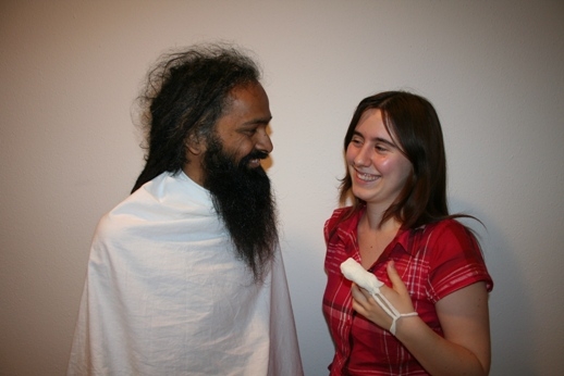 Swami Ji and Ramona