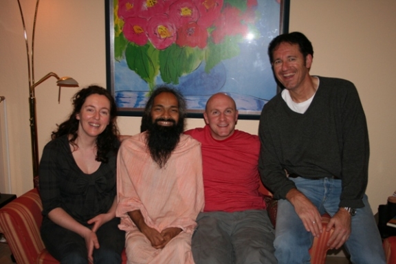 Swami Ji and friends