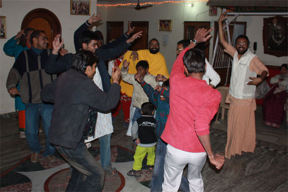 Dance Party at the Ashram