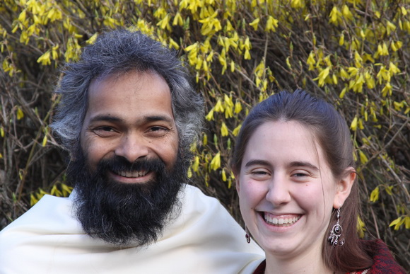 Swami Ji and Ramona