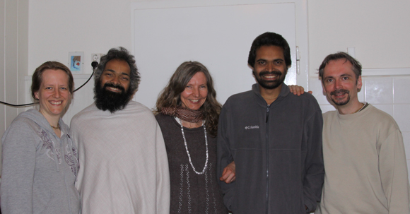 Swami Ji and Friends