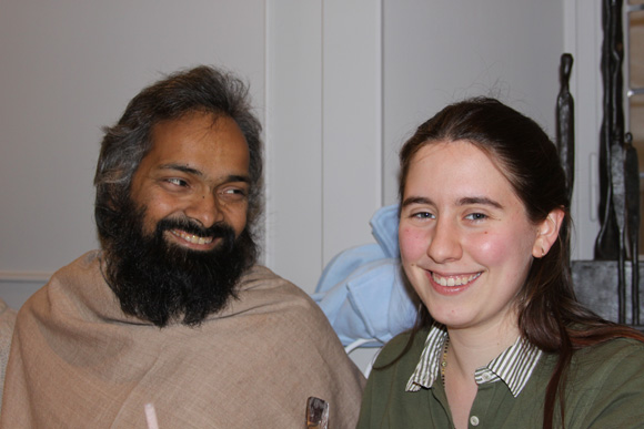 Swami Ji and Ramona
